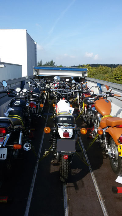 Motorradtransporte